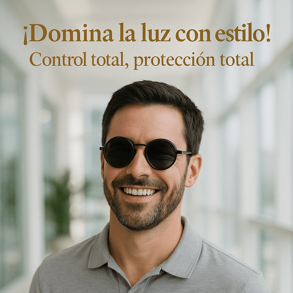 Lentes de Sol Gafas de sol ND ajustables | Filtro UV400 y control de luz en 9 niveles